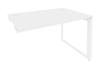 Стол приставка O.MO-SPR-3.7 Белый/Белый бриллиант в Симферополе