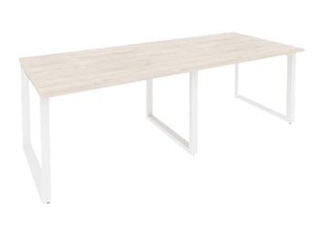 Конференц-стол для переговоров O.MO-PRG-2.2 Белый/Денвер светлый в Симферополе