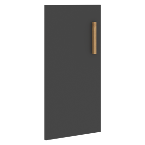 Низкая дверь для шкафа левая FORTA Черный ГрафитFLD 40-1(L) (396х18х766) в Симферополе