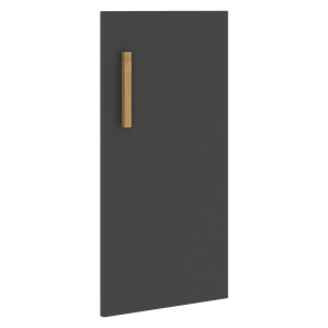 Дверь для шкафа низкая правая FORTA Черный Графит FLD 40-1(R) (396х18х766) в Симферополе