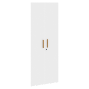 Двери для шкафов высокие с замком FORTA Белый FHD 40-2(Z)  (794х18х1932) в Симферополе