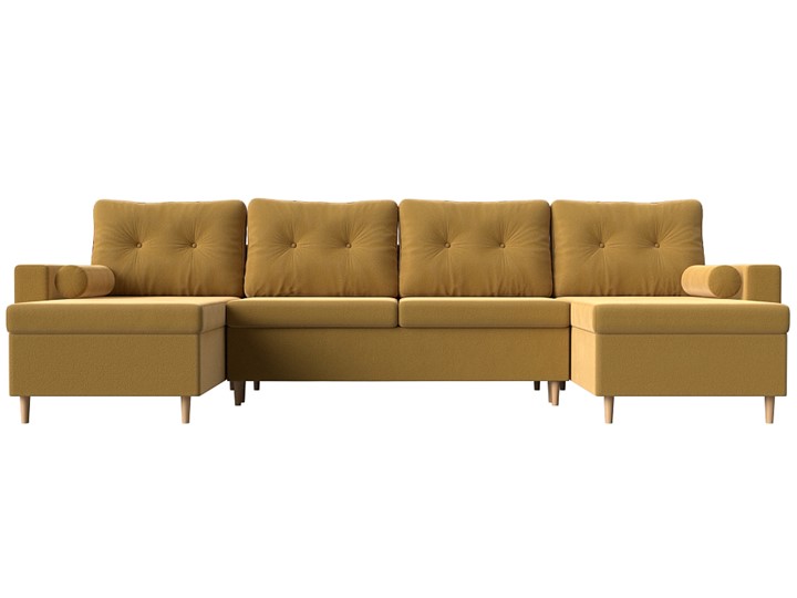 П-образный диван Белфаст, Желтый (Микровельвет) в Симферополе - изображение 5