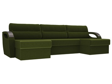 П-образный диван Форсайт, Зеленый (микровельвет) в Симферополе
