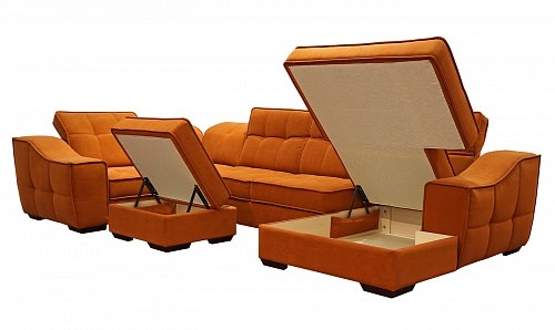 Угловой диван N-11-M (П1+ПС+УС+Д2+Д5+П1) в Симферополе - изображение 2