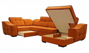 Угловой диван N-11-M (П1+ПС+УС+Д2+Д5+П1) в Симферополе - предосмотр 1