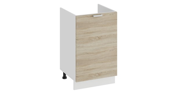 Тумба на кухню Гранита 1Н5М (Белый/Дуб сонома) в Симферополе купить ...