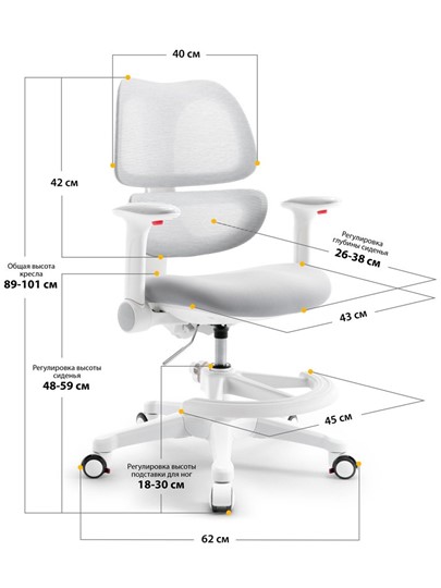 Растущее кресло Dream Air Y-607 G в Симферополе - изображение 2