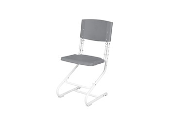Регулируемый детский стул СУТ.01 Пластик (рост от 130 см), Серый в Симферополе