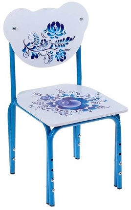 Детский растущий стул Гжельма (Кузя-БР(1-3)БЖ) в Симферополе - изображение